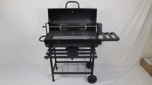 Chariot en acier moderne commercial avec <span class=keywords><strong>moteur</strong></span> automatique <span class=keywords><strong>pour</strong></span> rôtisserie de poulet au charbon de bois <span class=keywords><strong>pour</strong></span> <span class=keywords><strong>barbecue</strong></span> dans le jardin - Product Image 2