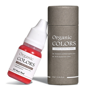 Pigment pour lèvres organique manuel Lashmonster Ombre Color 303 Rouge Réel Semi-permanent Microblading Encre de tatouage Convient aux débutants - Product Image 1