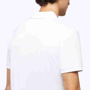 T-shirt à boutons à manches 100% en coton de haute qualité pour hommes, été, couleur unie, extensible, pour polo, impression personnalisée, meilleure vente - Product Image 4