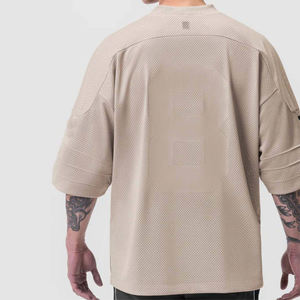 Camiseta de fútbol en blanco Hip Hop deportes malla práctica camiseta de fútbol Lisa camiseta de fútbol personalizada sublimación uniforme negro blanco - Product Image 5