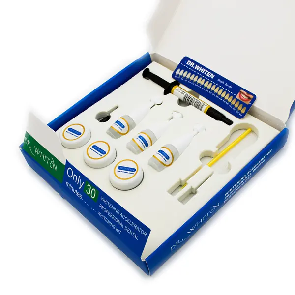LK-E21 Dental Led sbiancamento dei denti Gel sbiancante Home Kit tre Power and Liquide