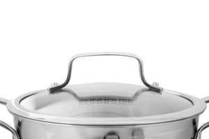 Batterie de cuisine moderne de haute qualité en acier inoxydable fabricant vietnamien prêt à l'induction lavable au lave-vaisselle vente en gros écologique - Product Image 3