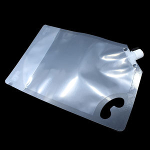 Pochette de recharge liquide 100g 200g Doypack cosmétique avec bec en plastique écologique Stand up sacs d'emballage rechargeables - Product Image 5