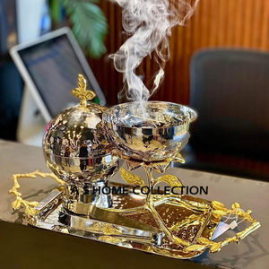 กระถางธูปสแตนเลสเคลือบเงาออกแบบให้มีลวดลายใหม่ - Product Image 6