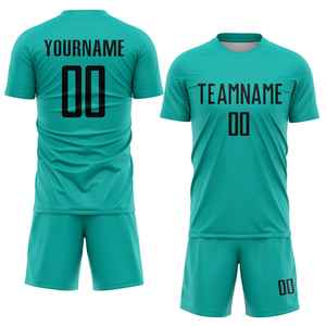 Camiseta de fútbol personalizada sublimación uniforme poliéster transpirable kit de fútbol ropa de equipo de secado rápido para hombres mujeres y adultos - Product Image 5