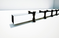 Planches de terrasse WPC antidérapantes écologiques de 3e génération DUSSEN WOOD de Corée pour piscine, barbecue, jardin, parc, stade, allée, bâtiment, patio