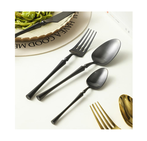 Ensembles de couverts de cuillère à dessert en acier inoxydable de haute qualité pour cuillère de mariage 10 cuillères allant au lave-vaisselle au meilleur prix - Product Image 3