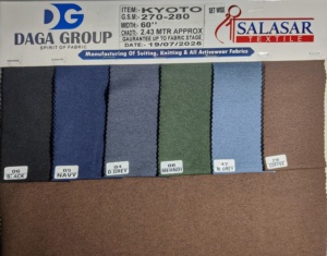 Tissu organique à motif brossé de Style hexagonal en tricot de Spandex circulaire respirant et extensible confortable pour doublure de vêtement - Product Image 4