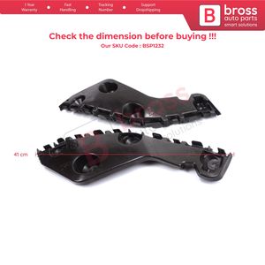 Support de fixation de pare-chocs arrière BSP1232 gauche et droit pour Dacia Duster MK1 HS 2010-2017 622200010R 622210009R - Product Image 2