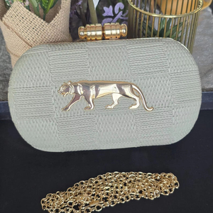 Nouvelle pochette de soirée pour femme 2025, élégante et classique, inspirée de Sabyasachi, avec décoration de perles, pour fête, mariage, sac de mariée de luxe - Product Image 1