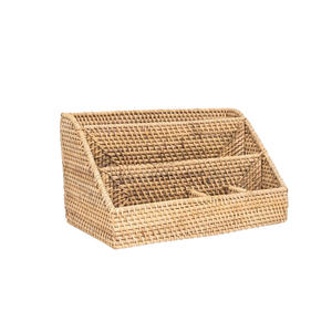 Handcrafted Natural Seagrass Rattan Organizer For Eco Friendly Home Design <b>Storage</b> And Sustainable Decoration Purposes - Product Image 1