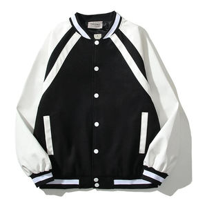 Veste universitaire Letterman à manches en cuir personnalisées Veste universitaire respirante pour hommes Vestes et manteau pour hommes - Product Image 1