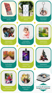 Design moderne MDF et acrylique de qualité supérieure, ornements de Noël de sublimation faits à la main personnalisés pour cadeau de vacances - Product Image 5