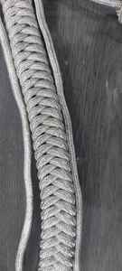 กระโปรงเอวสีเงินความยาวตามสั่งสายอกกระทะ100% ชุดพิธีการทำจากโพลีเอสเตอร์อุปกรณ์ตกแต่งเสื้อผ้าที่บ้าน - Product Image 3