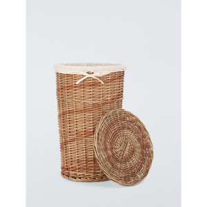 <b>Rattan</b> Willow Liner Multifunction Natural Dark Brown Rectangular Laundry <b>Basket</b> <b>Storage</b> <b>Baskets</b> - Product Image 3