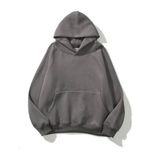 350G lâche col rond sweats et sweats à capuche nouveau polaire pull hommes sweat Logo personnalisé Couple à capuche pour hommes - Product Image 2