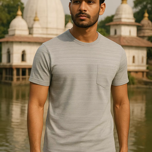 <b>Men's</b> Women's T-Shirts High Quality 100% Polyester Lightweight Eco-Friendly Quick-Dry Moisture Absorbent Warp Knit Hexagonal - Product Image 1