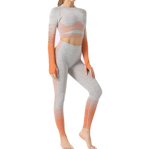 Conjunto de Yoga para Mujer, Ropa Deportiva para Gimnasio, Traje de Fitness de Alta Calidad, Conjunto de Dos Piezas, Venta al Por Mayor - Product Image 1