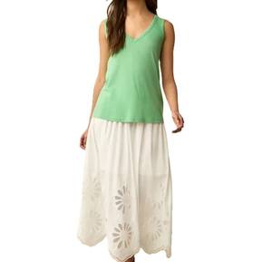 Ropa de gimnasio activa de algodón personalizada para mujer Chaleco de Yoga informal de verano camisetas sin mangas Jersey sólido venta al por mayor camisetas de gimnasio para mujer - Product Image 5