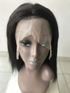 Vierge Transparent Dentelle Frontale Pour Les Femmes Noires En Gros Couleur Naturelle Brésilienne Cheveux Humains 13x4 Droite Remy Cheveux Perruque Vendeurs - Product Image 2