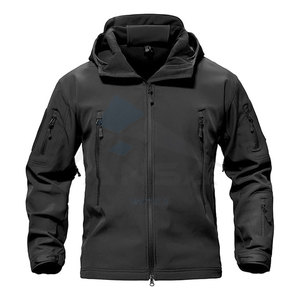 Chaqueta de moda reflectante Softshell para hombre, ropa de calle de alta visibilidad, estilo Hip Hop, cortavientos personalizado al por mayor - Product Image 1