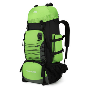 Large Adjustable Water-Resistant <strong>Rucksack</strong> Men Women Travel Bag Polyester Lining for <strong>Camping</strong> Hiking Trekking Waterproof Backpack - Product Image 6