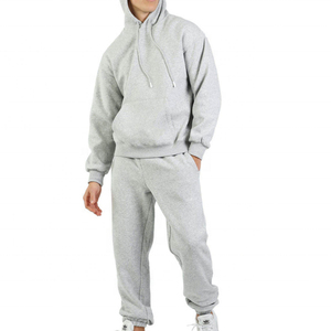 Survêtements en molleton lourd de qualité supérieure pour hommes, vêtements de sport, ensemble deux pièces à capuche et jogging pour hommes - Product Image 6