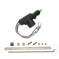 Système de Verrouillage Centralisé pour Voiture 12V avec Moteur 5 Fils pour Portes de Voiture, Kit de Verrouillage Centralisé à Distance pour Véhicule Automobile