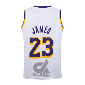2024 Hochwertiges Los Angeles Lakers Herren-Basketballtrikot im neuen Stil # 8 Kobe Bryant # 24 LeBron James # 23 Genähter Trainingsanzug - Product Image 4