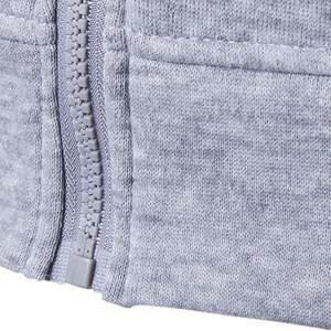 Ultra bonne qualité 2024 vêtements pour hommes couleur unie tenue décontracté conception personnalisée sans manches fermeture éclair plaine sweats à capuche à bas prix - Product Image 5