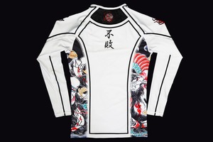 2026 Wholesale Custom Heat-Transfer Printed MMA Rash Guard for Men's Short Sleeve UPF50 Surfing <b>T</b>-<b>Shirt</b> <b>BJJ</b> - Product Image 2