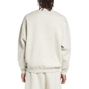 Sweat-shirt à capuche en coton épais pour homme, 350g, pull-over uni avec poche et cordon - Product Image 2
