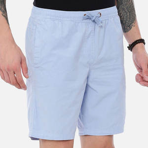 กางเกงขาสั้นผ้ายืดน้ำหนักเบาสำหรับผู้ชายกางเกงขาสั้นเดินลำลองโลโก้ออกแบบได้ตามต้องการ - Product Image 5