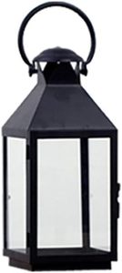 Linterna de metal estrictamente comprobada hecha en fábrica, nuevo candelabro de metal negro, última linterna - Product Image 4