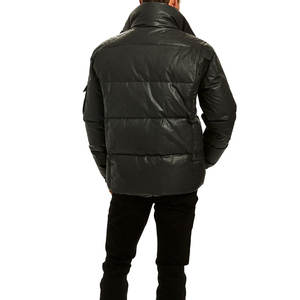 Chaqueta de Burbuja con Capucha Negra de Lona, Transpirable, con Logotipo Personalizado, para Exteriores, Antibacteriana, Precio al por Mayor - Product Image 6