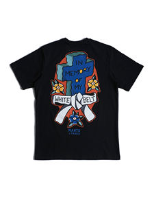 280g 100% coton T-shirt unisexe équipe uniforme activité vêtements en gros logo personnalisé T-shirt - Product Image 2