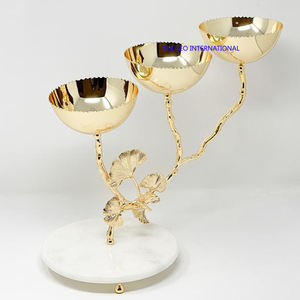 Cuenco decorativo redondo con textura martillada pulida brillante, cuenco de lujo hecho a mano de Metal de aluminio de acero inoxidable - Product Image 6