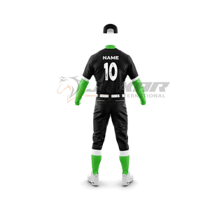 ชุดเครื่องแบบเบสบอลเสื้อพิมพ์ลายซับลิเมชันและกางเกงวัสดุระบายอากาศทนทานออกแบบมาสำหรับเยาวชน - Product Image 3