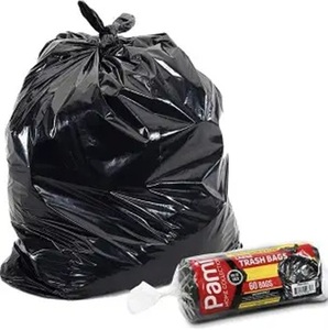 Bolsas de Basura PAMI Tall de 13 Galones con Cordón para Cocina [Paquete de 90, Blancas] - Bolsas de Basura de Plástico Extra Resistentes - Forros Gruesos para Contenedores de Basura - Product Image 6