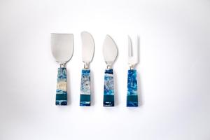 Ensemble d'outils pour le fromage Couverts de qualité supérieure pour la coupe et le service du fromage Hot Seller Gifting and Wedding Set 4 pièces en acier de haute qualité - Product Image 3
