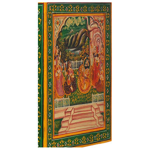 Style français en bois peint en bois de manguier table de nuit avec 2 tiroirs de meubles de chambre à coucher - Product Image 3