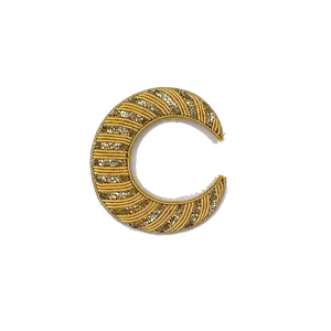 Broches de alambre de lingotes de tela de chenilla bordada de la mejor calidad Color y tamaño personalizados Servicio OEM Precio bajo al por mayor - Product Image 4