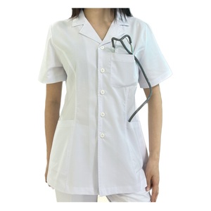 Uniformes à la mode personnalisés à chaud, ensembles d'uniformes de gommage, vente en gros uniforme de médecin lisse et doux, gommages médicaux - Product Image 3