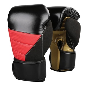 Factory Direct OEM/ODM Gants de boxe haut de gamme avec fermeture à crochet et boucle pour l'entraînement au combat Muay Thai 10oz 16oz Logo personnalisé - Product Image 1