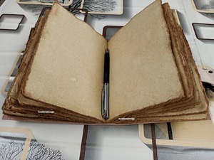 Doble dragón A5 Vintage cuero diario personalizable Logo elegante cubierta suave espiral organizador sillín costura Encuadernación perfecta - Product Image 4