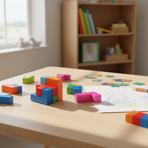 Puzzle magique en bois durable Jetex, fournitures éducatives, gadgets - Product Image 3
