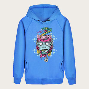 Sudadera con capucha de lana de algodón 100%, ropa de calle personalizada, sudadera con patrón sólido, estampado de transferencia de calor, cuello con capucha de invierno - Product Image 6