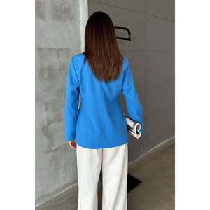 <span class=keywords><strong>Blazer</strong></span> ajusté bleu ciel - BLEU CIEL - Product Image 5
