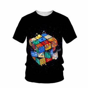 Streetwear T Shirt pour Femmes Hommes Sérigraphie 100 Polyester Sublimation T Shirt - Product Image 1