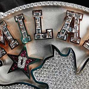 Colgante con Nombre de Moissanita Certificada GRA, Personalizado, de Plata 925, con Certificación de Diamante, Estilo Hip Hop Cristiano, con Cadena de Eslabones - Product Image 6